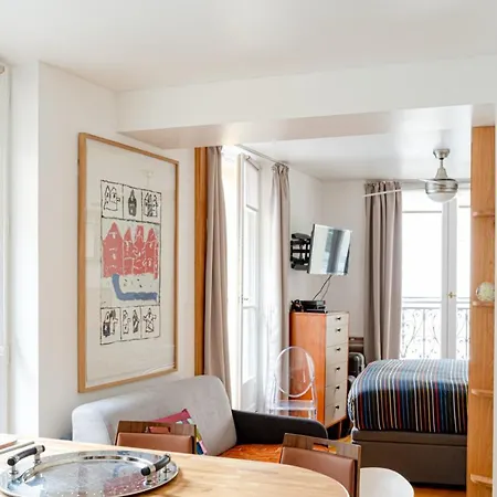 아파트 Charming Studio Renovated In The Marais *